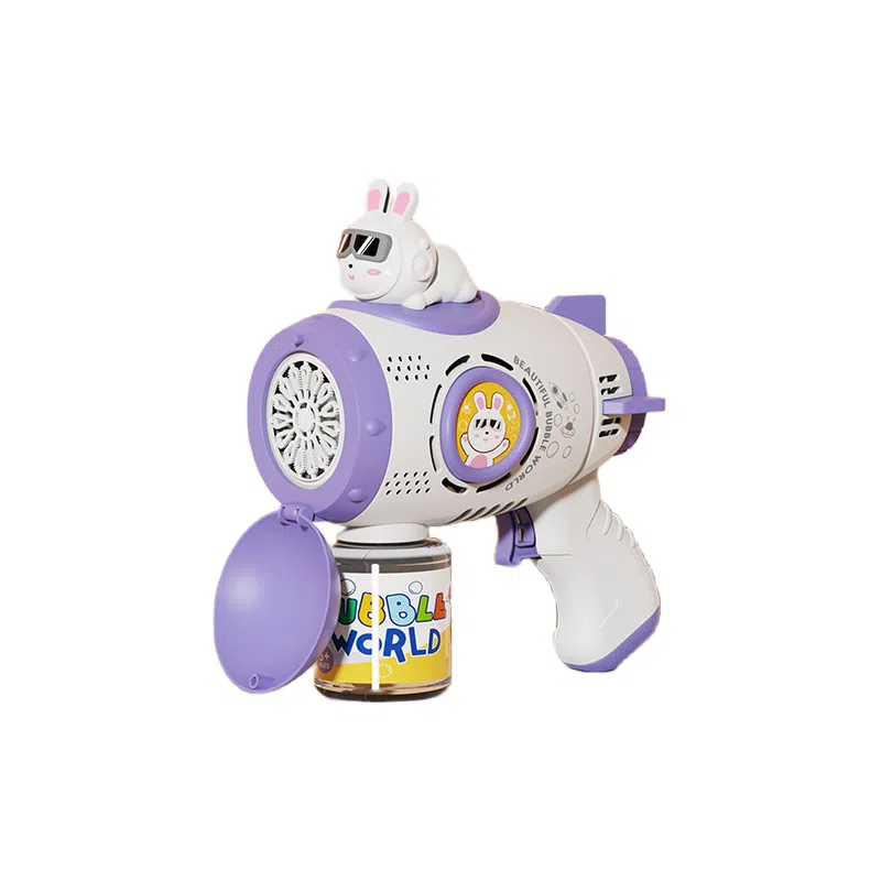咕轹 太空兔泡泡枪 泡泡机
