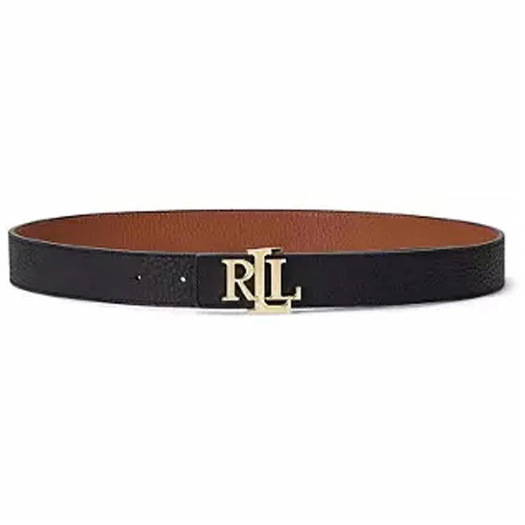 Polo Ralph Lauren Smooth Buckle Leather Belt