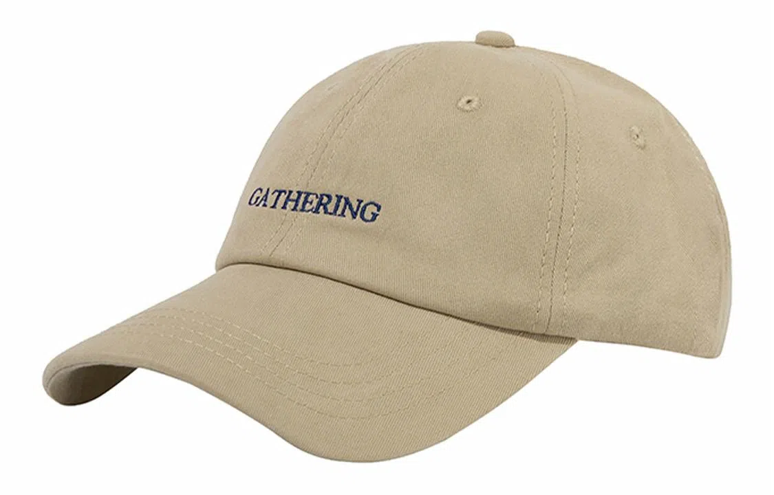 优幽兰 时尚百搭小众设计感大头围显脸小字母刺绣韩版透气户外旅行推荐 棉 棒球帽鸭舌帽太阳帽 男女同款情侣款