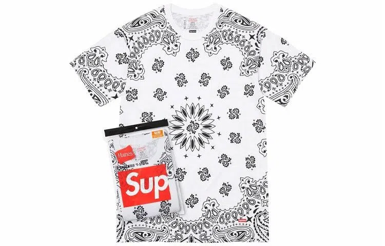 Supreme x Hanes Bandana Tagless Tees