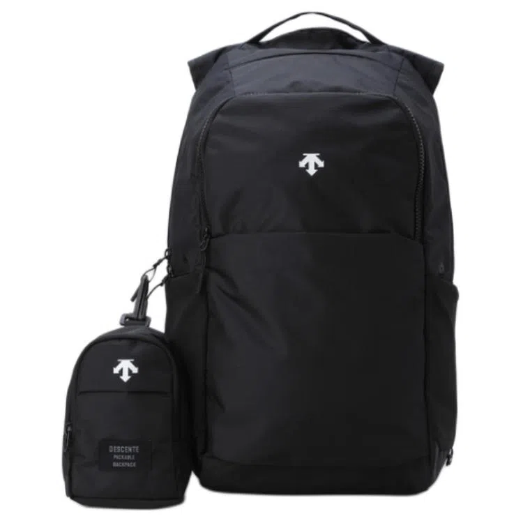 DESCENTE Nylon Backpack Black