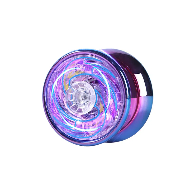 一点潮玩 炫酷灯光玩具 水晶 活睡眠自动回旋 悠悠(溜溜)球