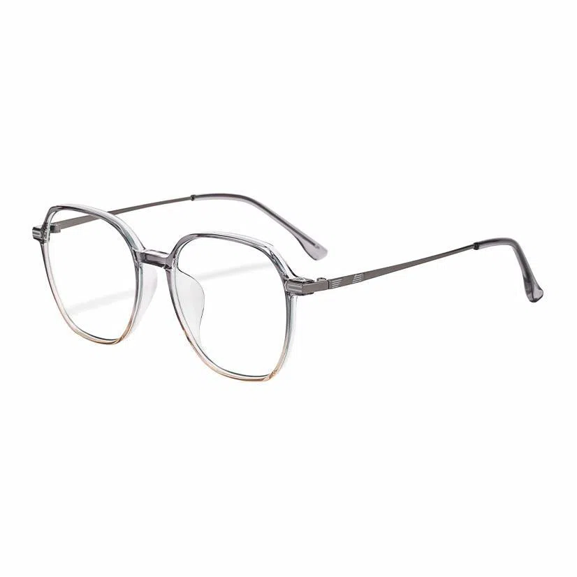 【可配度数】 佐川 时髦大框  素颜神器 修容减龄 多边形方框眼镜 复古文艺百搭近视镜 光学镜架 男女同款情侣款