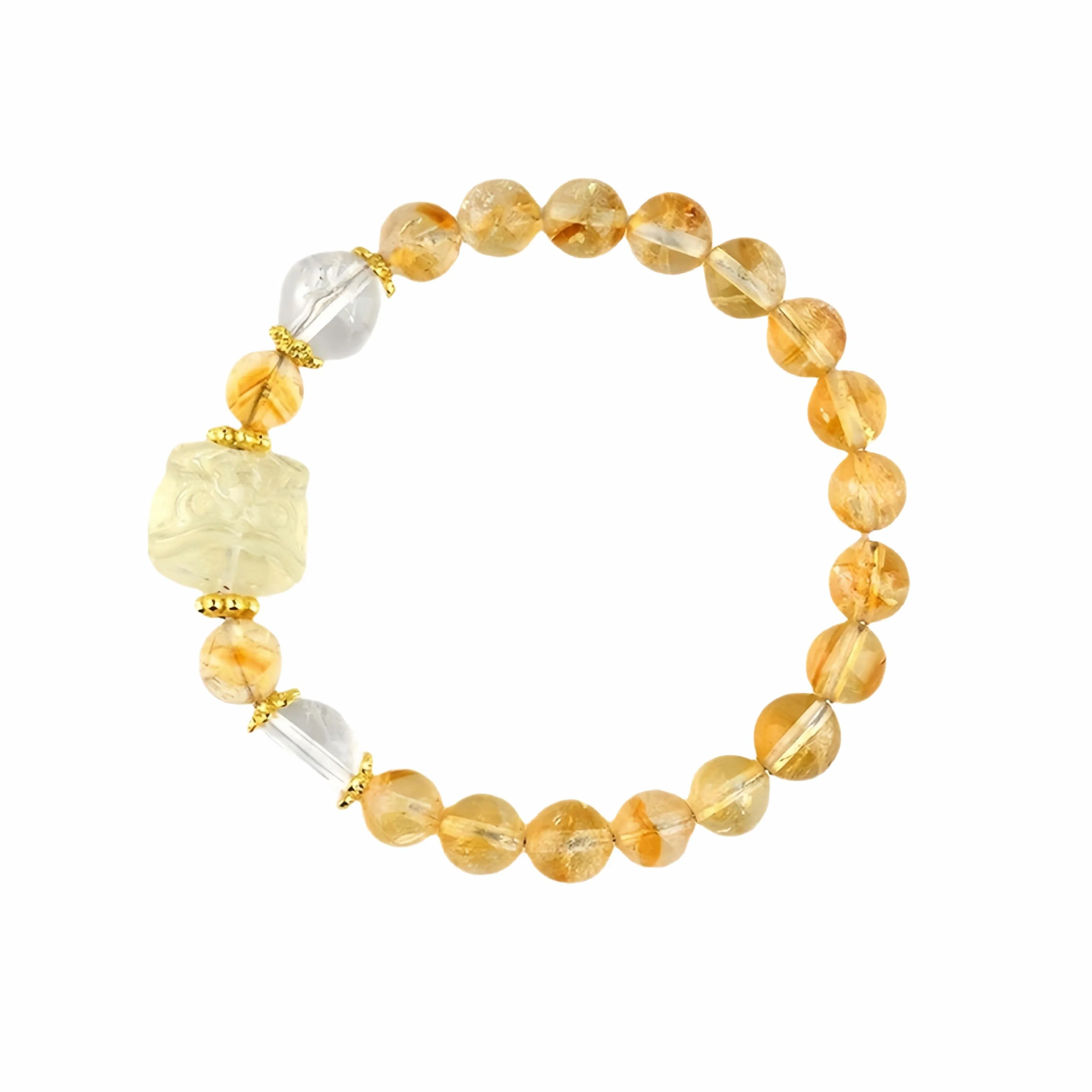 凯真 八方来财 财源滚滚 本命年醒狮开运转运 事业运爆棚有钱花 礼盒#好运 水晶 手串 男女同款情侣款