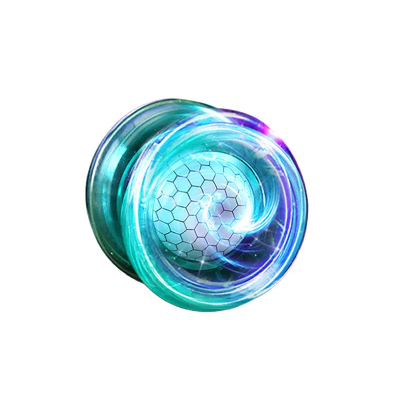 一点潮玩 炫酷灯光玩具 水晶 活睡眠自动回旋 悠悠(溜溜)球