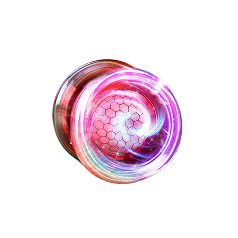 一点潮玩 炫酷灯光玩具 水晶 活睡眠自动回旋 悠悠(溜溜)球