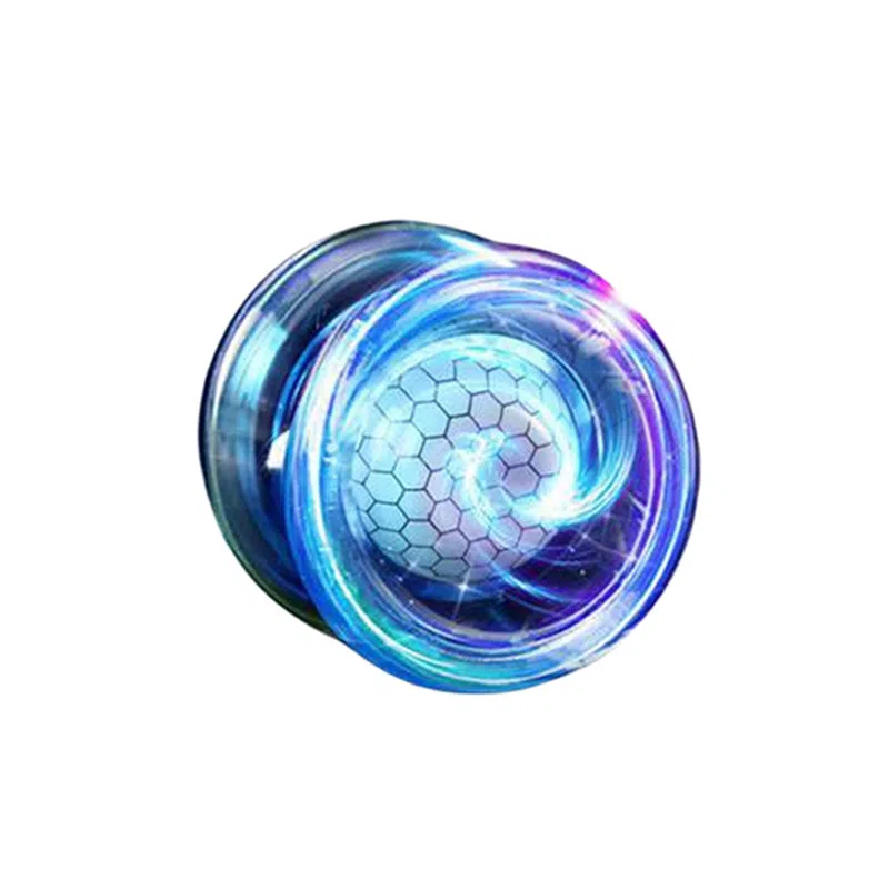 一点潮玩 炫酷灯光玩具 水晶 活睡眠自动回旋 悠悠(溜溜)球