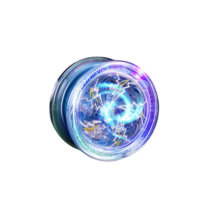 一点潮玩 炫酷灯光玩具 水晶 活睡眠自动回旋 悠悠(溜溜)球