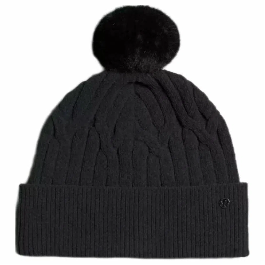 lululemon Cable Knit Pom-Pom Beanie