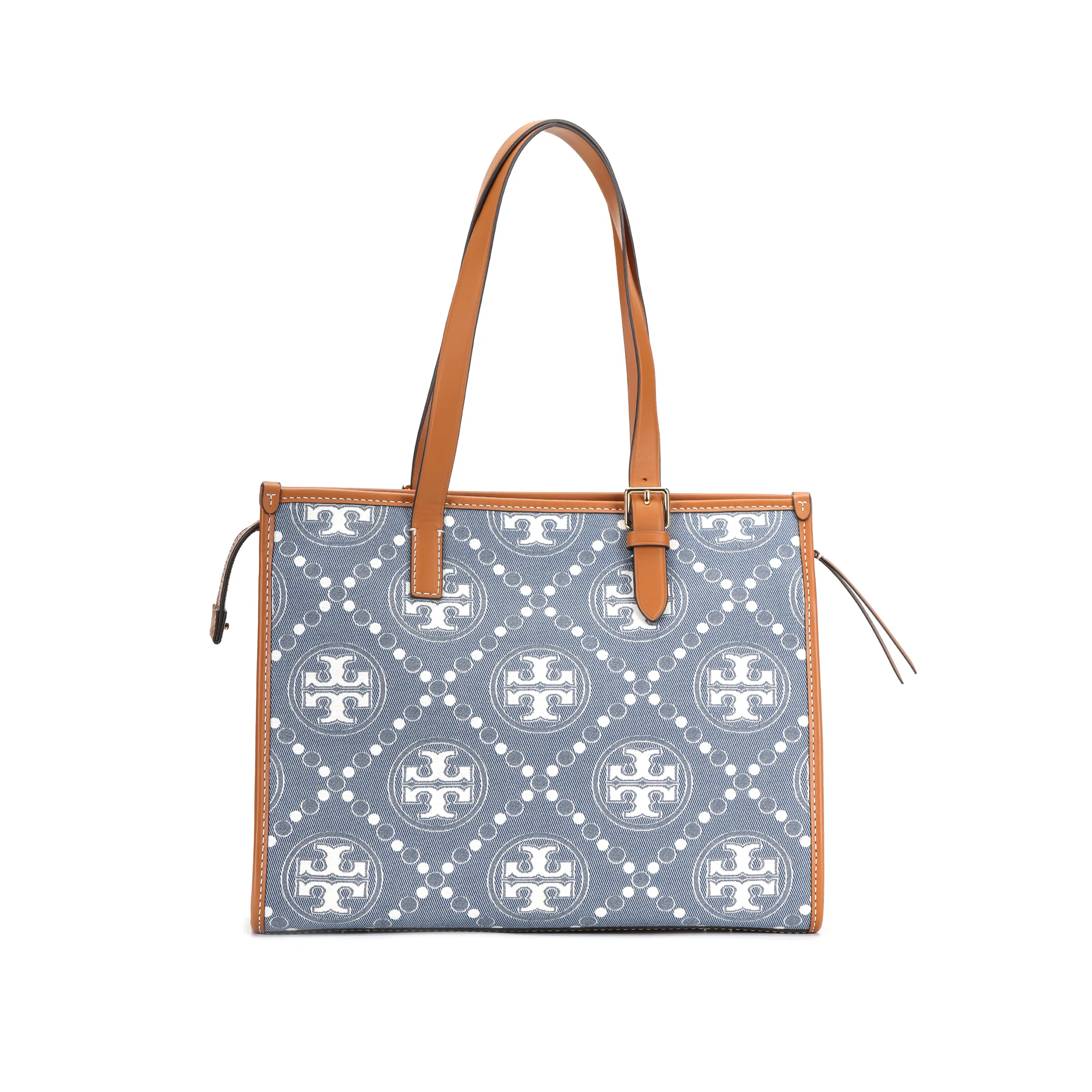 TORY BURCH T MONOGAM Logo Tote