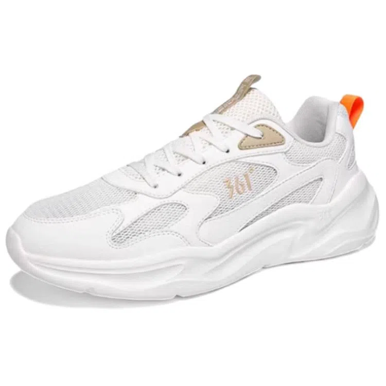 361° Casual Running Shoes White Brown