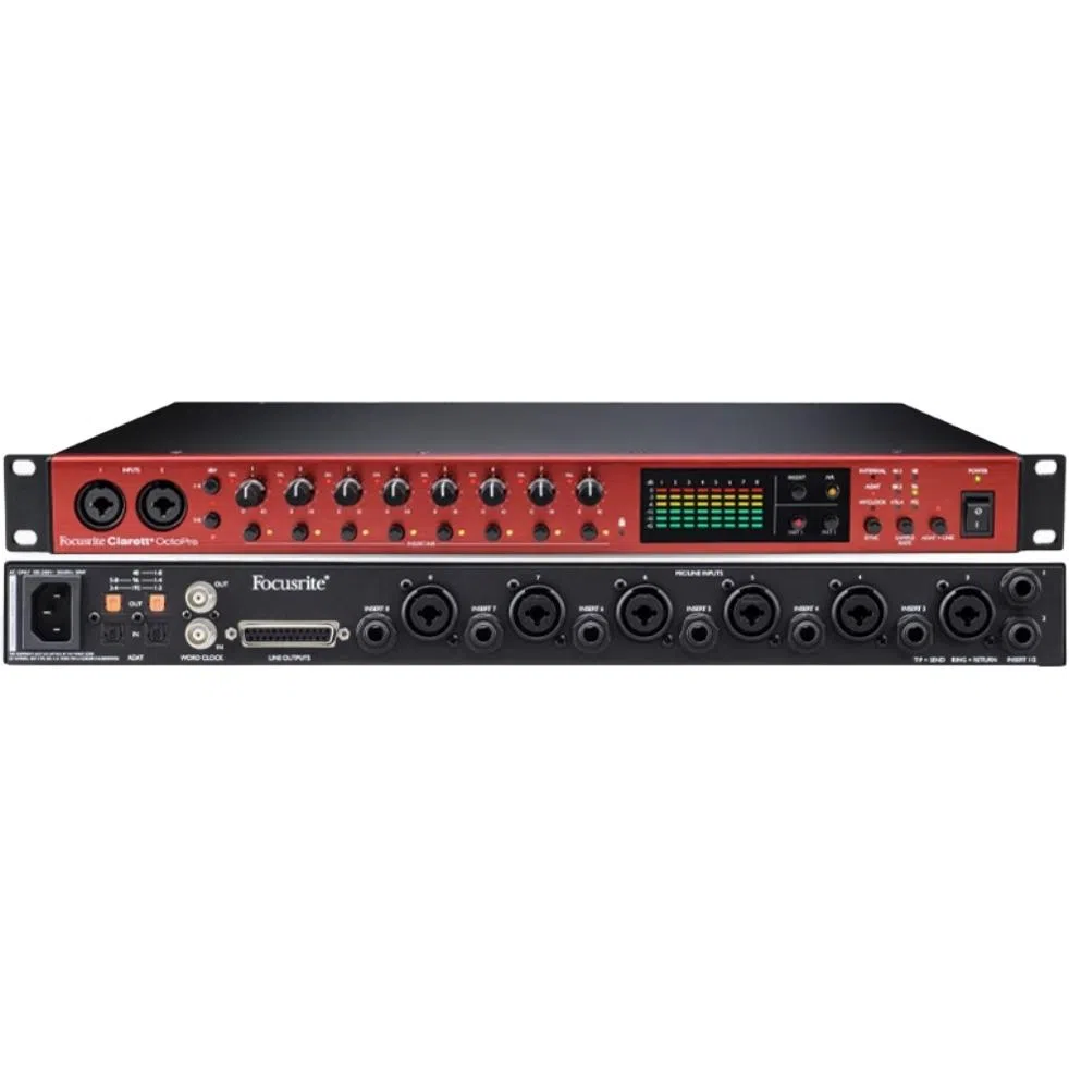 FOCUSRITE Clarett+Octopre ) 8