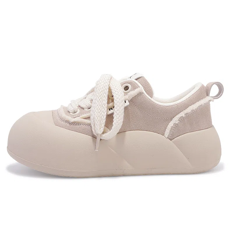 SNXR Vintage Suede Sneakers Beige