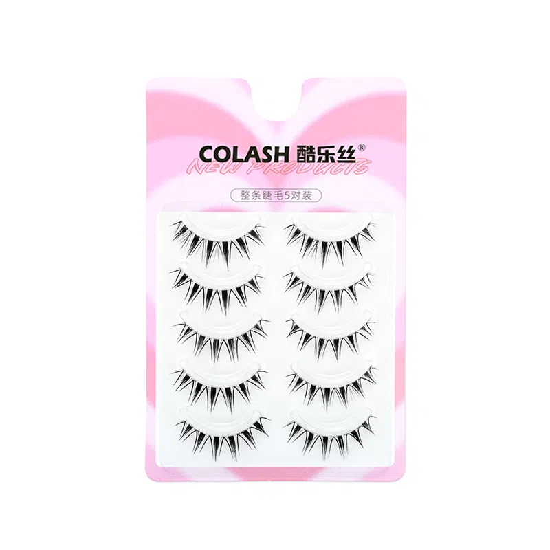 酷乐丝 浓密漫画睫毛 自然纤长款