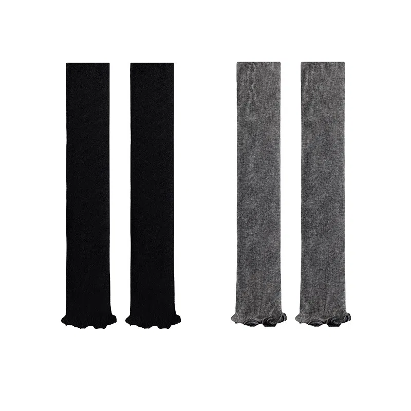 亲相见 薄款舞蹈健身堆堆袜瑜伽高筒袜 女款 组合装