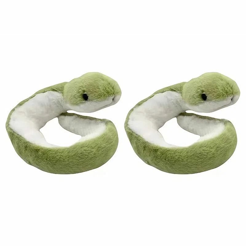 千桐 爱小蛇 蛇年公仔吉祥物 可弯曲趣味治愈陪伴搞怪 毛绒 挂件 男女同款情侣款