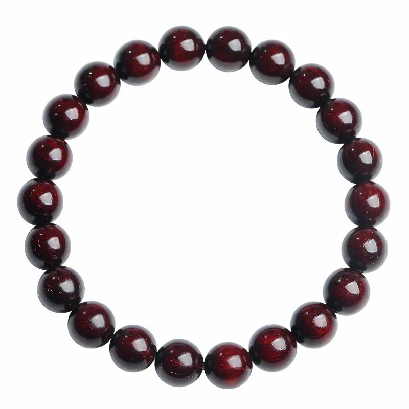 木盛缘 高油高密老料文玩串珠 小叶紫檀 手串 男女同款情侣款