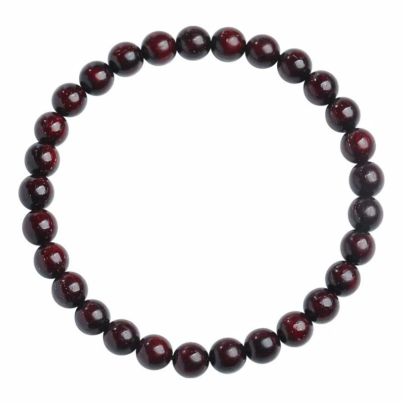 木盛缘 高油高密老料文玩串珠 小叶紫檀 手串 男女同款情侣款