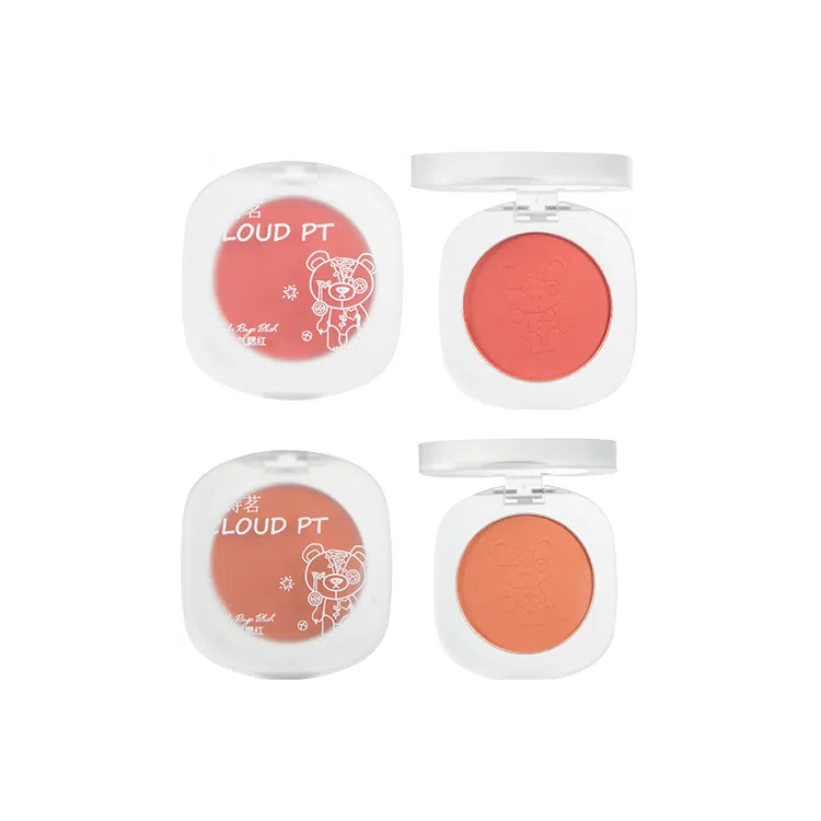 云诗茗 暮色元气腮红 不卡粉修饰肤色修饰轮廓定妆 单色 细腻甜美柔美双颊