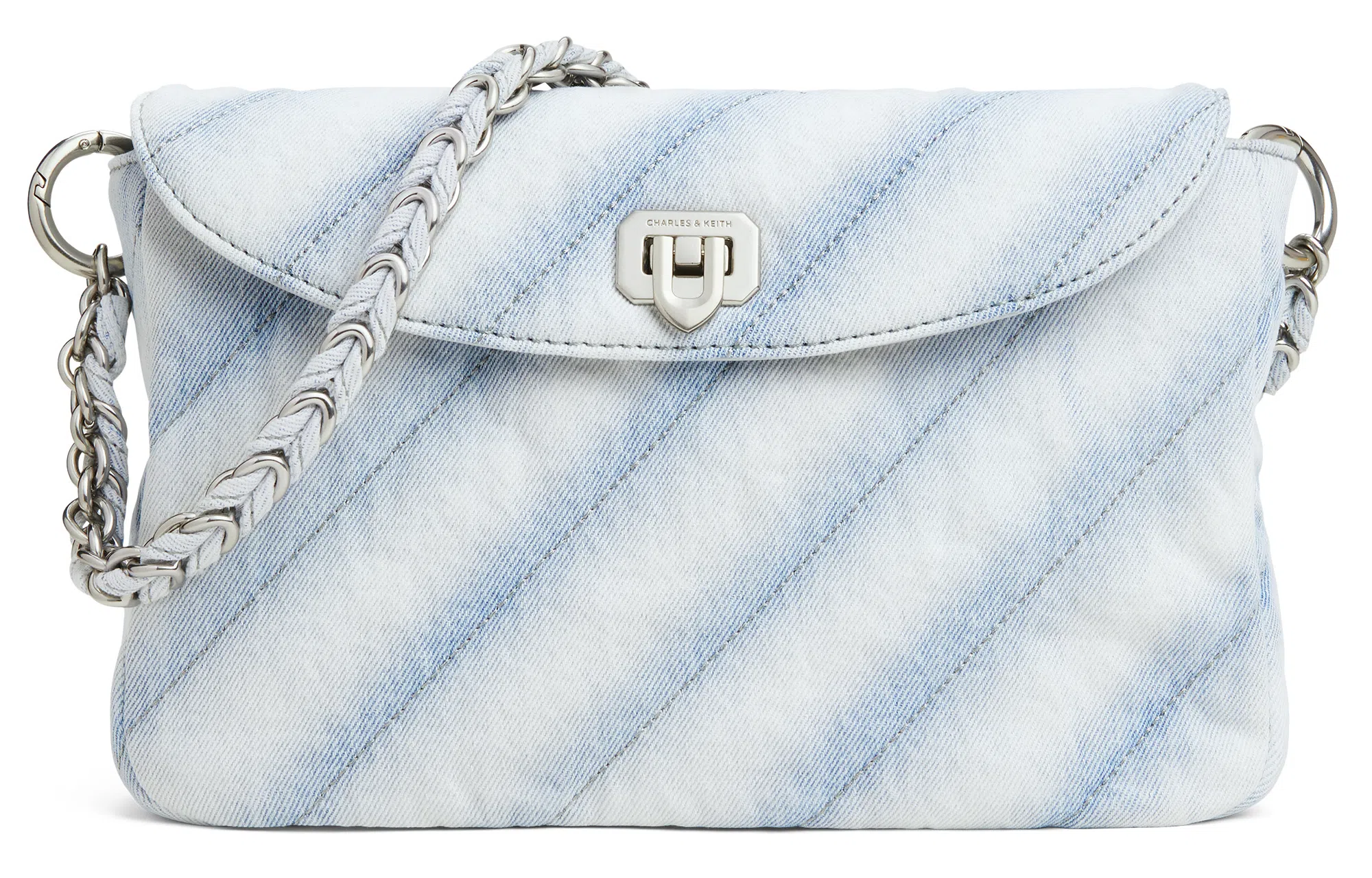 CHARLESKEITH ck PU Light Washed Denim