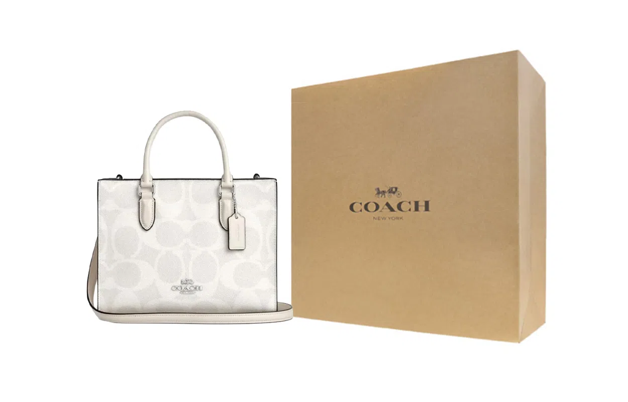 COACH Maggie 25 Chalk White