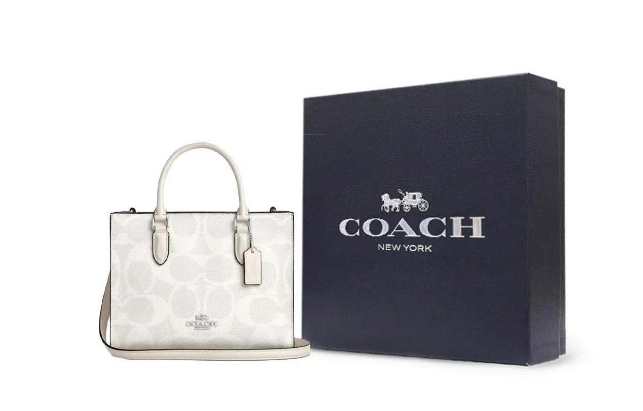 COACH Maggie 25 Chalk White