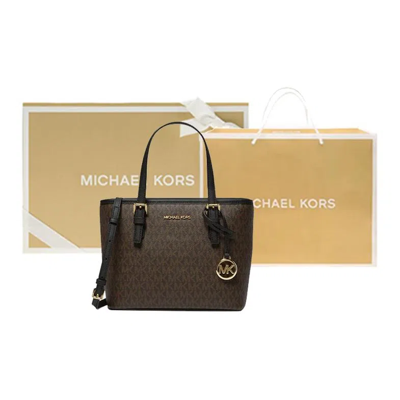 Michael Kors Jet Set Mini Black/Brown