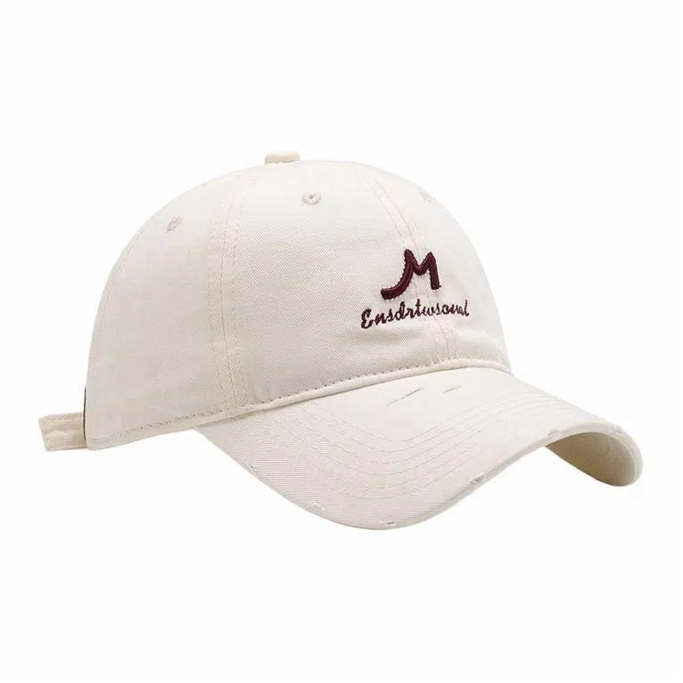 啄木鸟 简约字母刺绣软顶百搭休闲显脸小 棉 鸭舌帽 男女同款情侣款