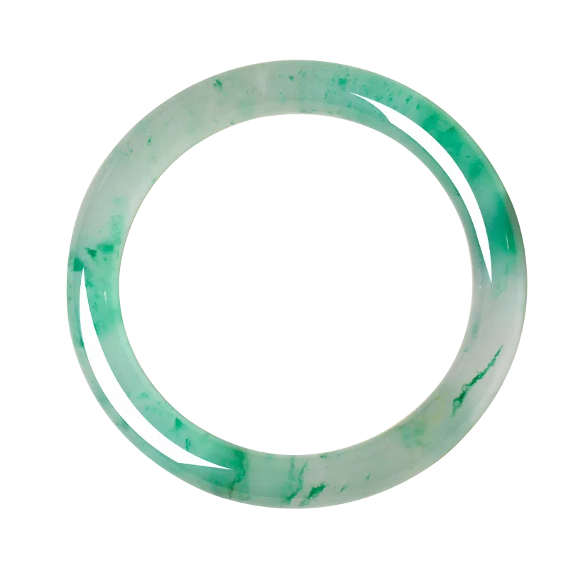 世存 新中式翠绿小众平安富贵镯轻奢玉饰 独龙玉 手镯 女款