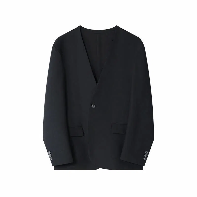 HERBEL Loose Fit Blazer Black