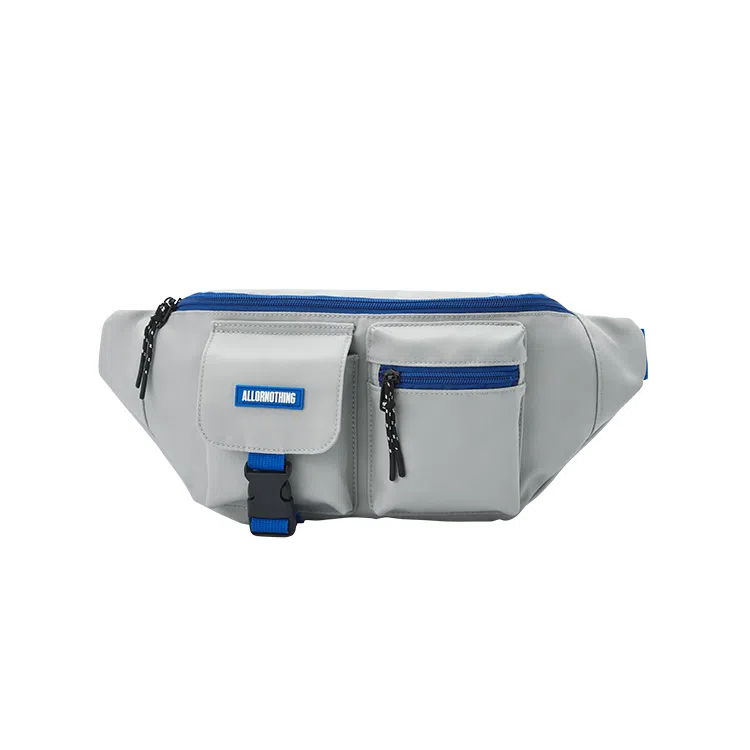 森马 多口袋工装风运动骑行 织物 腰包 小号 男女同款情侣款 多色