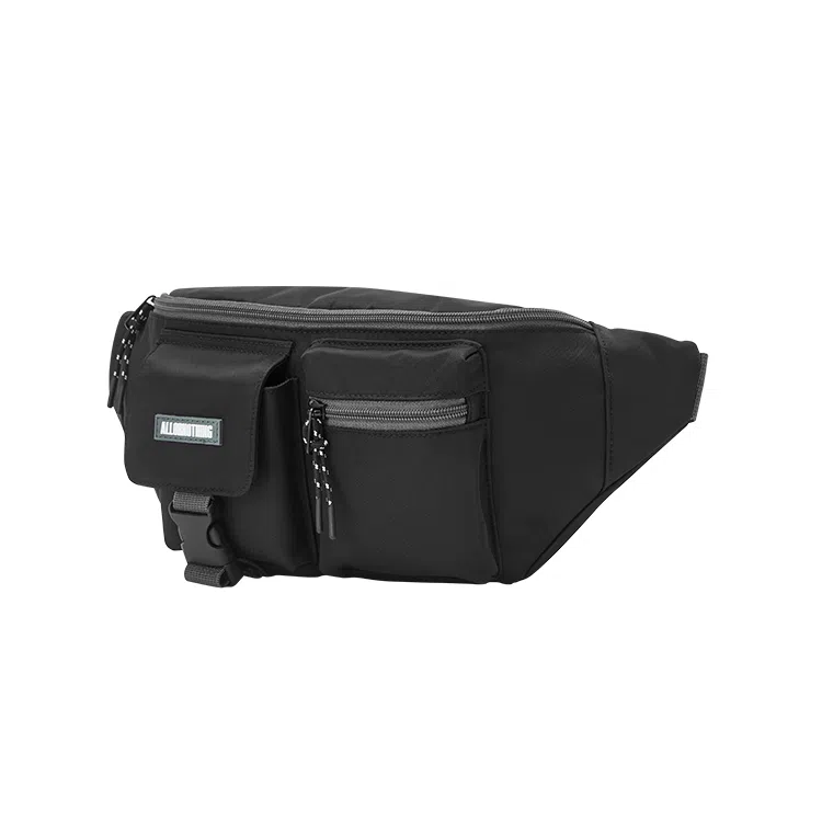 森马 多口袋工装风运动骑行 织物 腰包 小号 男女同款情侣款 多色