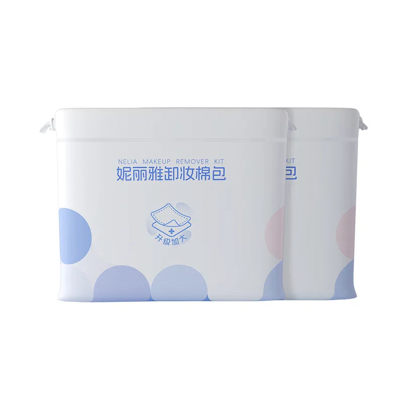 妮丽雅 纯棉夹层卸妆化妆棉 加大一片卸