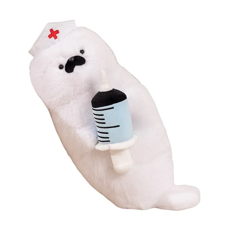 酷毛鸭 毛绒海豹 早教益智玩具