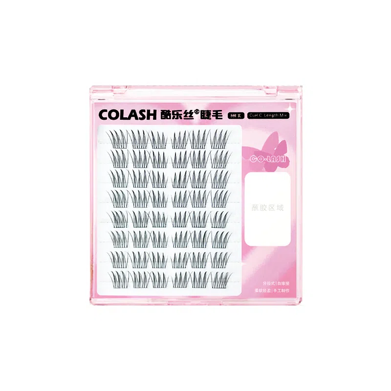 酷乐丝 单簇假睫毛 自然纤长款