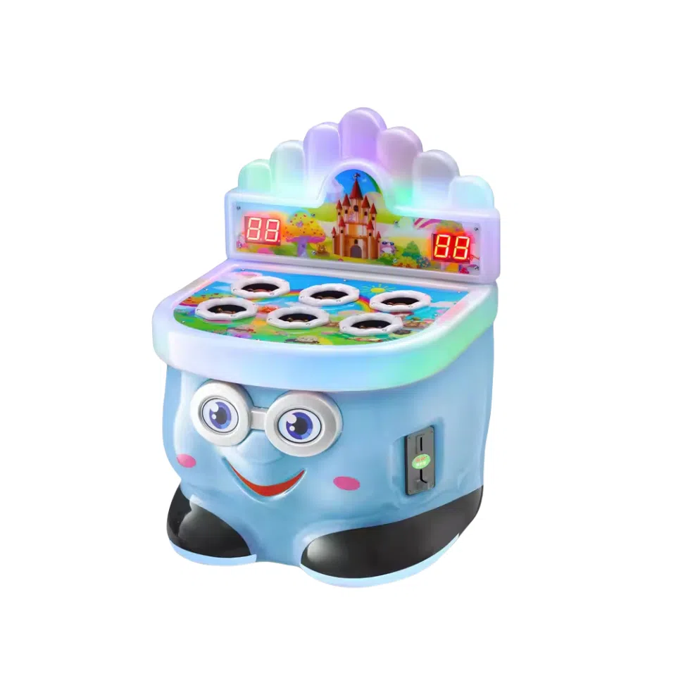 咕轹 精灵宝贝打地鼠机游戏机投币打老鼠机 玩具