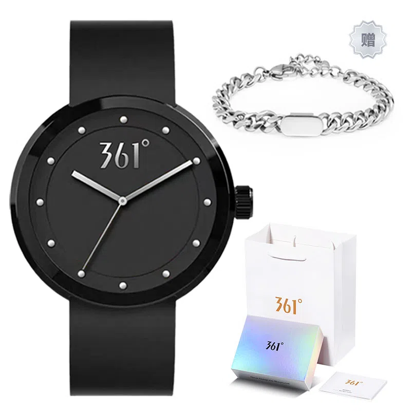 361° Quartz Watch Black Dial