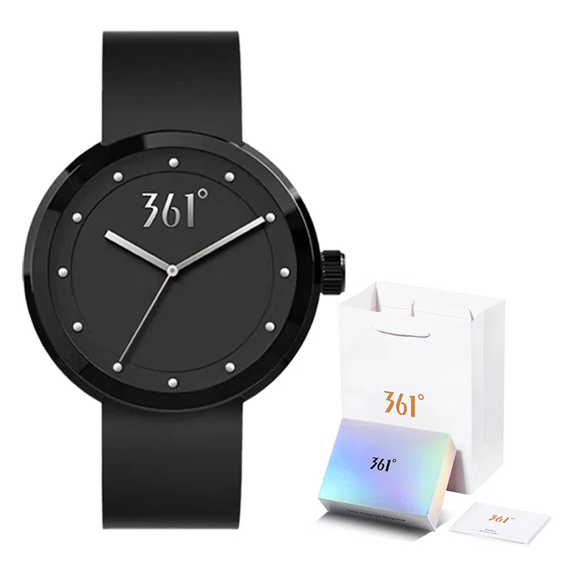 361° Quartz Watch Black Dial