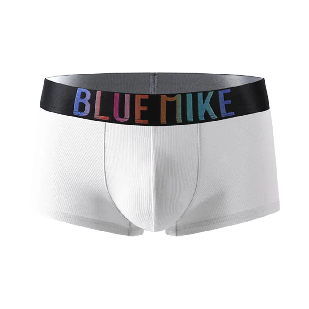 蓝内 透气舒适中腰平角内裤 男款 组合装