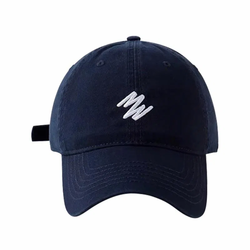 【学院风藏青色集】 啄木鸟 简约百搭书卷气质显肤白 日韩潮流设计休闲时尚软顶宽檐大头围巾显脸小遮阳防晒 棉 鸭舌帽 男女同款情侣款