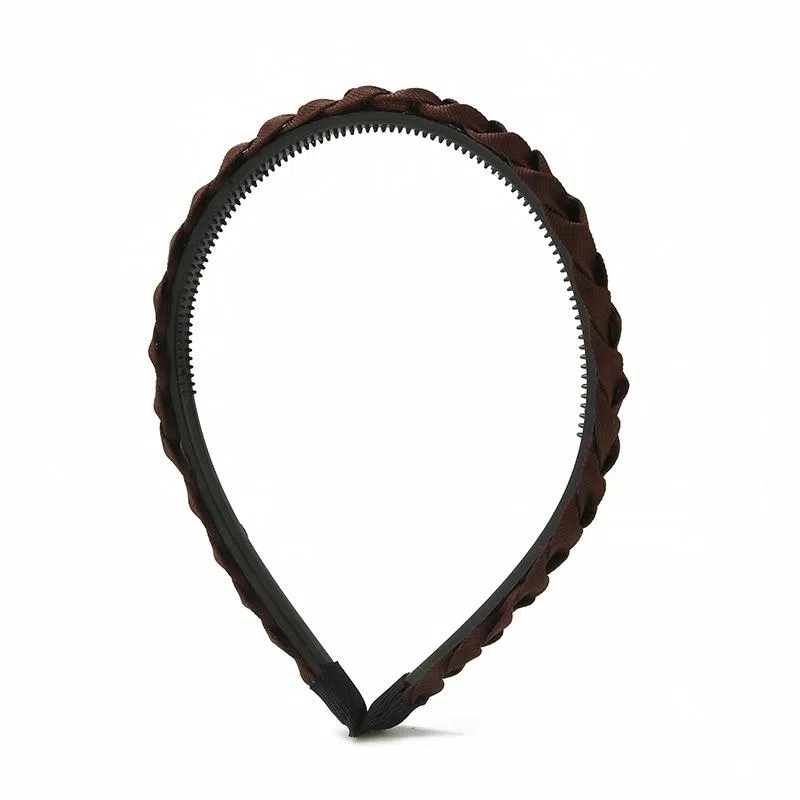 如花梦 发捆洗脸专用压发头箍高级感带齿防滑碎发发卡头饰 布艺 发箍 女款