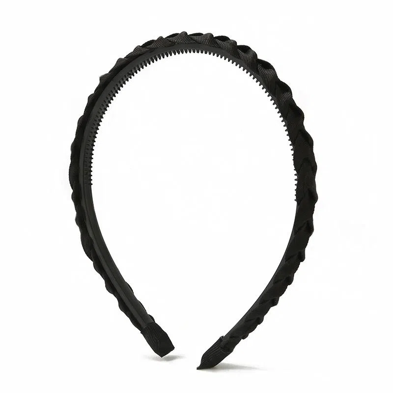 如花梦 发捆洗脸专用压发头箍高级感带齿防滑碎发发卡头饰 布艺 发箍 女款