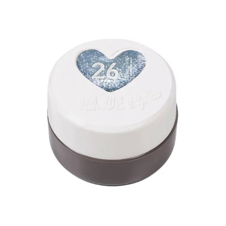 恩妮诗 绵念如初系列 新款金光绿光玻璃珠猫眼小套装甲油胶