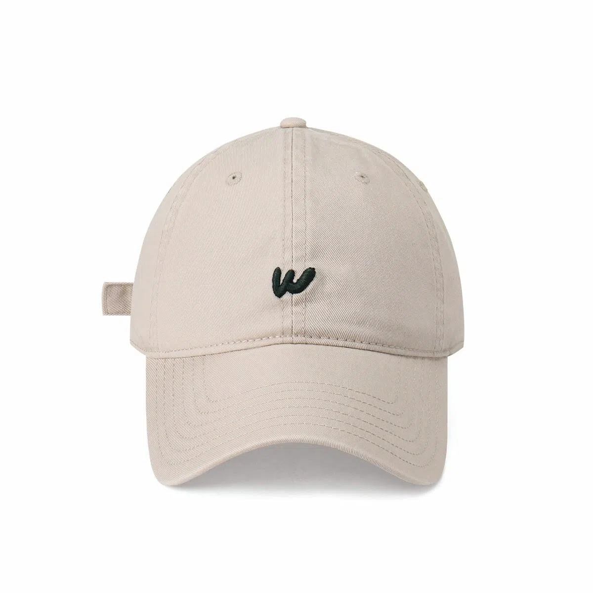 Gold Artist Wide Brim Embroidered Cap