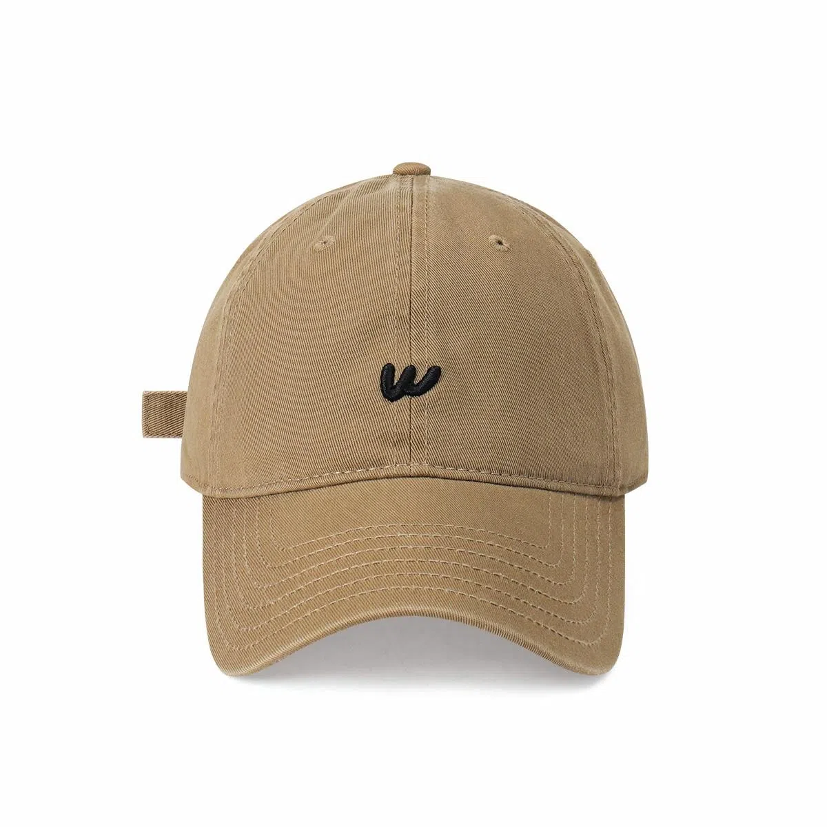 Gold Artist Wide Brim Embroidered Cap