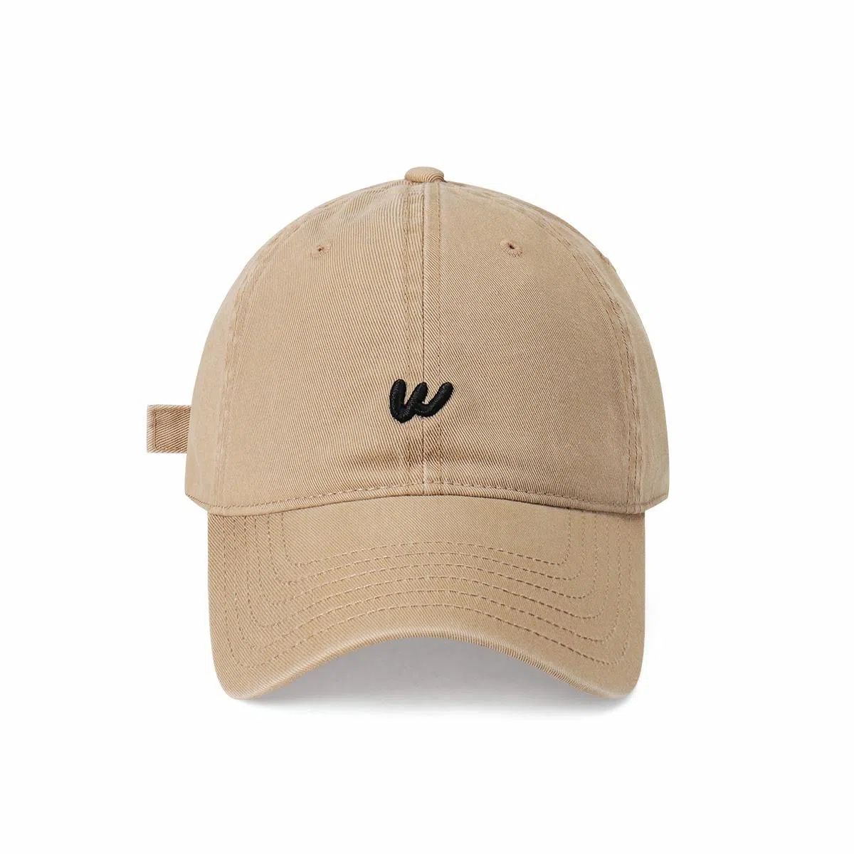 Gold Artist Wide Brim Embroidered Cap