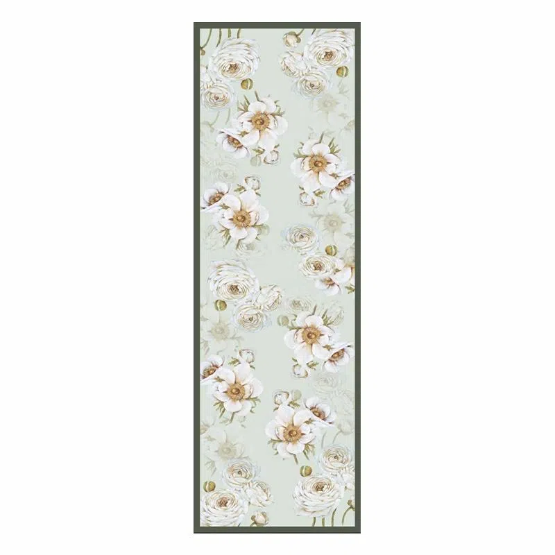 上海故事 花开成景花罗印花长巾 桑蚕丝 披肩 女款