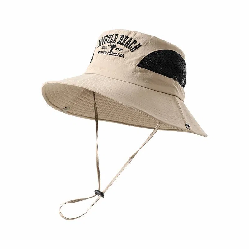 俞兆林 宽帽檐遮脸显脸小盆户外出行钓鱼登山骑行沙漠徒步防紫外线遮阳速干透气防晒 聚酯纤维 渔夫帽 男女同款情侣款