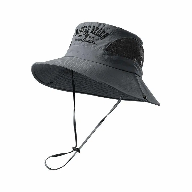 俞兆林 宽帽檐遮脸显脸小盆户外出行钓鱼登山骑行沙漠徒步防紫外线遮阳速干透气防晒 聚酯纤维 渔夫帽 男女同款情侣款