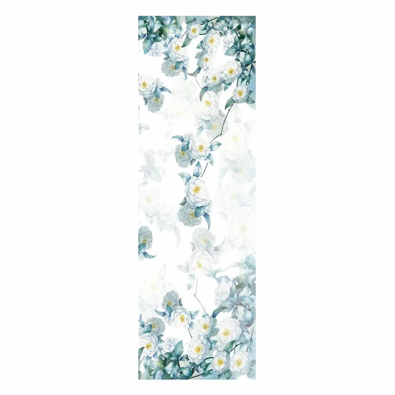 上海故事 花开成景花罗印花长巾 桑蚕丝 披肩 女款